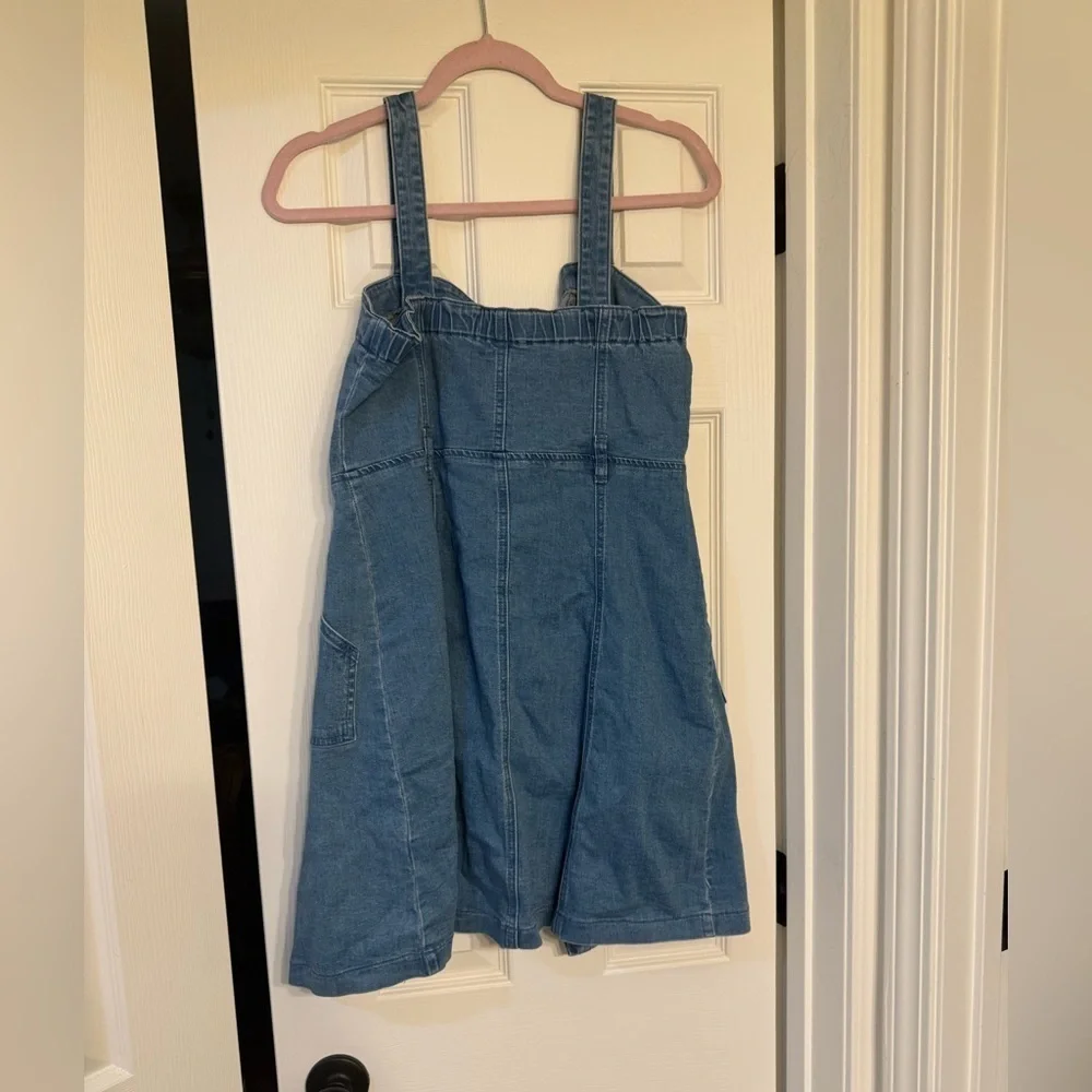 Allegra K NWT Jean Button Up Dress Size S - Picture 4 of 4